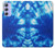 S1869 絞り染めブルー Tie Dye Blue Samsung Galaxy A54 5G バックケース、フリップケース・カバー