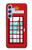 S2059 イングランドクラシック英国の電話ボックスミニマリスト England Classic British Telephone Box Minimalist Samsung Galaxy A54 5G バックケース、フリップケース・カバー