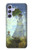 S2415 クロード・モネ パラソルを持つ女性 Claude Monet Woman with a Parasol Samsung Galaxy A54 5G バックケース、フリップケース・カバー
