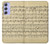 S2504 ヴィンテージ音楽シート Vintage Music Sheet Samsung Galaxy A54 5G バックケース、フリップケース・カバー