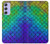 S2930 人魚のスケール Mermaid Fish Scale Samsung Galaxy A54 5G バックケース、フリップケース・カバー