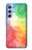 S2945 カラフル水彩 Colorful Watercolor Samsung Galaxy A54 5G バックケース、フリップケース・カバー