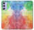 S2945 カラフル水彩 Colorful Watercolor Samsung Galaxy A54 5G バックケース、フリップケース・カバー