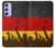S2966 ドイツサッカー Germany Football Soccer Flag Samsung Galaxy A54 5G バックケース、フリップケース・カバー