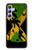 S2975 ジャマイカサッカー Jamaica Football Soccer Flag Samsung Galaxy A54 5G バックケース、フリップケース・カバー