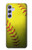 S3031 黄色のソフトボール Yellow Softball Ball Samsung Galaxy A54 5G バックケース、フリップケース・カバー