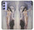 S3353 グスタフ・クリムト彫刻の寓意 Gustav Klimt Allegory of Sculpture Samsung Galaxy A54 5G バックケース、フリップケース・カバー