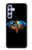 S3842 抽象的な カラフルな ダイヤモンド Abstract Colorful Diamond Samsung Galaxy A54 5G バックケース、フリップケース・カバー