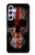 S3848 イギリスの旗の頭蓋骨 United Kingdom Flag Skull Samsung Galaxy A54 5G バックケース、フリップケース・カバー