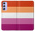 S3887 レズビアンプライドフラッグ Lesbian Pride Flag Samsung Galaxy A54 5G バックケース、フリップケース・カバー