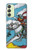 S3731 タロットカード剣の騎士 Tarot Card Knight of Swords Samsung Galaxy A24 4G バックケース、フリップケース・カバー