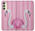 S3805 フラミンゴピンクパステル Flamingo Pink Pastel Samsung Galaxy A24 4G バックケース、フリップケース・カバー