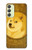 S3826 ドージコイン柴 Dogecoin Shiba Samsung Galaxy A24 4G バックケース、フリップケース・カバー