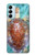 S1424 ウミガメ Sea Turtle Samsung Galaxy M14 バックケース、フリップケース・カバー