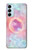 S3709 ピンクギャラクシー Pink Galaxy Samsung Galaxy M14 バックケース、フリップケース・カバー