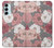 S3716 バラの花柄 Rose Floral Pattern Samsung Galaxy M14 バックケース、フリップケース・カバー