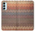 S3752 ジグザグ生地パターングラフィックプリント Zigzag Fabric Pattern Graphic Printed Samsung Galaxy M14 バックケース、フリップケース・カバー