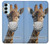 S3806 面白いキリン Funny Giraffe Samsung Galaxy M14 バックケース、フリップケース・カバー