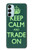 S3862 落ち着いてトレード Keep Calm and Trade On Samsung Galaxy M14 バックケース、フリップケース・カバー