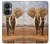 S0310 アフリカゾウ African Elephant OnePlus Nord CE 3 Lite, Nord N30 5G バックケース、フリップケース・カバー