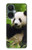 S1073 パンダは食べるのが楽しみ Panda Enjoy Eating OnePlus Nord CE 3 Lite, Nord N30 5G バックケース、フリップケース・カバー