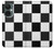 S2492 黒と白のチェッカーボード Black and White Check OnePlus Nord CE 3 Lite, Nord N30 5G バックケース、フリップケース・カバー