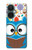 S2521 可愛いオタクフクロウ漫画 Cute Nerd Owl Cartoon OnePlus Nord CE 3 Lite, Nord N30 5G バックケース、フリップケース・カバー