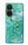 S2653 ドラゴングリーンターコイズストーングラフィックプリント Chinese Dragon Green Turquoise Stone Graphic Printed OnePlus Nord CE 3 Lite, Nord N30 5G バックケース、フリップケース・カバー