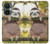 S3138 かわいいナマケモノ  Cute Baby Sloth Paint OnePlus Nord CE 3 Lite, Nord N30 5G バックケース、フリップケース・カバー