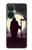 S3262 恐るべき 夜の月 墓地 Grim Reaper Night Moon Cemetery OnePlus Nord CE 3 Lite, Nord N30 5G バックケース、フリップケース・カバー