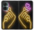 S3512 かわいいミニハート Cute Mini Heart Neon Graphic OnePlus Nord CE 3 Lite, Nord N30 5G バックケース、フリップケース・カバー