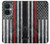 S3687 消防士細い赤い線アメリカの国旗 Firefighter Thin Red Line American Flag OnePlus Nord CE 3 Lite, Nord N30 5G バックケース、フリップケース・カバー