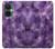S3713 パープルクォーツアメジストグラフィックプリント Purple Quartz Amethyst Graphic Printed OnePlus Nord CE 3 Lite, Nord N30 5G バックケース、フリップケース・カバー