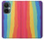S3799 かわいい縦水彩レインボー Cute Vertical Watercolor Rainbow OnePlus Nord CE 3 Lite, Nord N30 5G バックケース、フリップケース・カバー