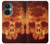 S3881 ファイアスカル Fire Skull OnePlus Nord CE 3 Lite, Nord N30 5G バックケース、フリップケース・カバー