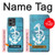 S3053 マリンアンカー Marine Anchor Blue Motorola Moto G Stylus 5G (2023) バックケース、フリップケース・カバー