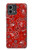 S3354 赤バンダナ Red Classic Bandana Motorola Moto G Stylus 5G (2023) バックケース、フリップケース・カバー