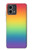 S3698 LGBTグラデーションプライドフラグ LGBT Gradient Pride Flag Motorola Moto G Stylus 5G (2023) バックケース、フリップケース・カバー