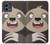 S3855 ナマケモノの顔の漫画 Sloth Face Cartoon Motorola Moto G Stylus 5G (2023) バックケース、フリップケース・カバー