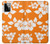 S2245 ハワイのハイビスカスオレンジ柄 Hawaiian Hibiscus Orange Pattern Motorola Moto G Power (2023) 5G バックケース、フリップケース・カバー