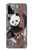 S3793 かわいい赤ちゃん雪パンダのペイント Cute Baby Panda Snow Painting Motorola Moto G Power (2023) 5G バックケース、フリップケース・カバー