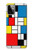 S3814 ピエトモンドリアン線画作曲 Piet Mondrian Line Art Composition Motorola Moto G Power (2023) 5G バックケース、フリップケース・カバー