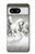 S0933 白馬 White Horses Google Pixel 8 バックケース、フリップケース・カバー