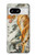 S1934 虎絵画 Tiger Painting Google Pixel 8 バックケース、フリップケース・カバー