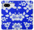 S2244 ハワイのハイビスカス青柄 Hawaiian Hibiscus Blue Pattern Google Pixel 8 バックケース、フリップケース・カバー