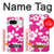 S2246 ハワイのハイビスカスピンク柄 Hawaiian Hibiscus Pink Pattern Google Pixel 8 バックケース、フリップケース・カバー