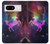 S2486 虹色ユニコーン星雲スペース Rainbow Unicorn Nebula Space Google Pixel 8 バックケース、フリップケース・カバー