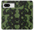 S2877 グリーンスネークスキン グラフィックプリント Green Snake Skin Graphic Printed Google Pixel 8 バックケース、フリップケース・カバー