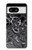 S3176 時計の中 Inside Watch Black Google Pixel 8 バックケース、フリップケース・カバー