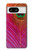 S3201 ピンクピーコックフェザー Pink Peacock Feather Google Pixel 8 バックケース、フリップケース・カバー